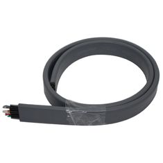 China Flat Flexible Traveling Elevator Cable with TV Camera Cable in Grey Color supplier