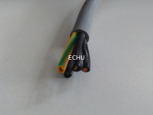 China Round Elevator and Escalator Control Cable RVV 20x0.75+1x2.0 PVC insulation PVC sheath Cable supplier