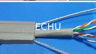 cable stp traveling flat elevator cat5e flexible ce tv camera grey certificate pvc special type jacket certification