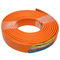 Flat Traveling Cable for Elevator with CE certificate TVVB 18G0.75 with Special PVC Jacket in Orange Color supplier
