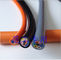 Special Cable for Drag Chains TRVV 4Cx4sqmm for machine or equipments bending frequently in Orange Color supplier