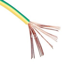 China ROHS PVC Electrical  Earth Cable  UL1007 16AWG 300V with UL certificate with Yellow/Green Color  ECHU Cable supplier