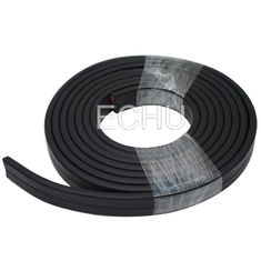 China Flat Flexible Traveling Cable for Crane or Conveyor 8core Black Jacket supplier