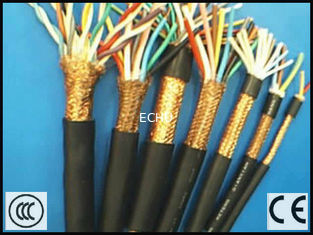 China Round Shield Cable for Electrical Apparatus RVV type with CE certificate in Black Color supplier