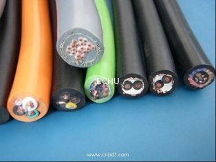 China PUR wear resistant with overall copper screen robot cable EKM70973 for high bending, twist or other applications supplier