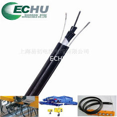 China Flexible Round Traveling Control Cable for cranes or other appliances RVV(2G) 8Cx0.75SQMM in black colr supplier