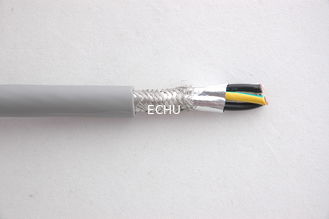 China RoHS UL2586 PVC Double Insulated Copper Wire Multi Core Shield Cable supplier