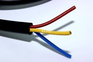 China CE cert PVC data cable with tinned copper braid LiYY, LiYCY 3Cx1.0sqmm in black color supplier