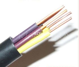 China PVC Insulation Flexible Round Control Cable KVV 450/750V in black color supplier