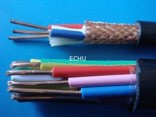 China PVC Insulation Flexible Shield Round Control Cable KVV 450/750V in black color supplier