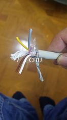China CE cert PVC data cable with tinned copper braid LiYY, LiYCY 4Cx1.5sqmm in Grey color supplier
