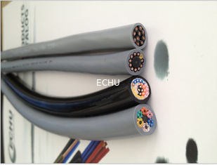 China Special Cable for Drag Chains TRVV 5Cx1.5sqmm for machine or equipments bending frequently in Grey Color supplier