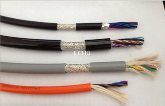 China Special Cable for Drag Chains TRVVSP for machine or equipments bending frequently in grey/black/orange Color supplier