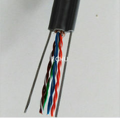 China Flexible Round Traveling Control Cable for cranes or other appliances in black color supplier
