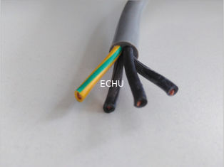 China ECHU CABLE PVC Insulation Flexible Shield Round Control Cable KVVR 450/750V in grey color supplier