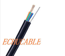 China Flexible Round Traveling Control Cable for cranes or other appliances RVV(1G)/RVV(2G)  in black color supplier