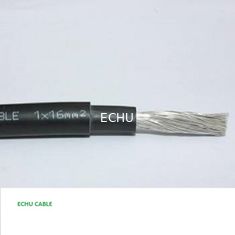 China UL Certified ROHS PVC Double Insulation 6AWG 600V UL1283 105℃ Electrical Wire in Black color supplier
