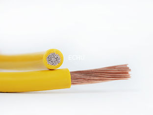 China 300V 105℃ UL wire UL1569 Electrical Cable with UL certificated 4AWG in Yellow Color, E312831 ECHU UL Cable supplier