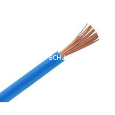 China ROHS PVC Electrical  Earth Cable  UL1007 18AWG 300V with UL certificate in Blue Color  ECHU Cable supplier