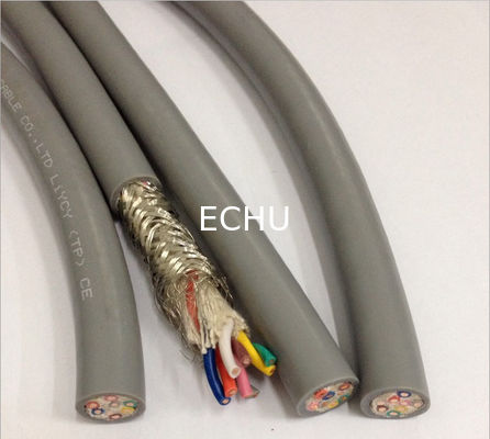 Good price CE cert PVC data cable with tinned copper braid LiYY, LiYCY(TP)  in Grey color online