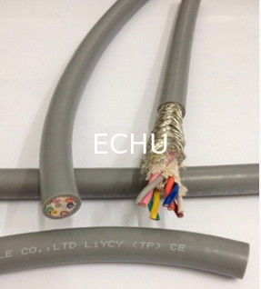 Good price CE cert PVC data cable with tinned copper braid LiYY, LiYCY(TP)  in Grey color online