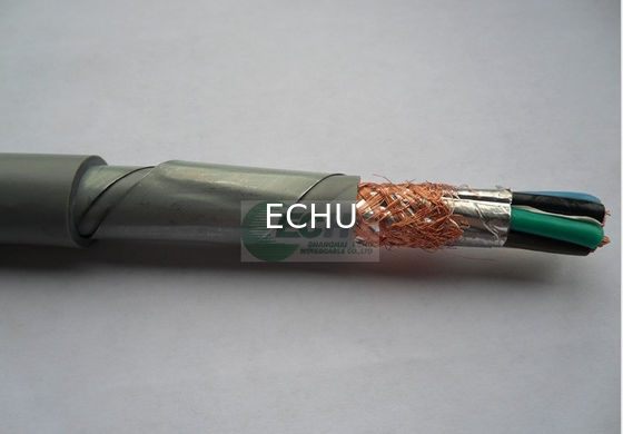 Good price PVC Insulation Flexible Shield Round Control Cable KVVRP 450/750V in grey color online