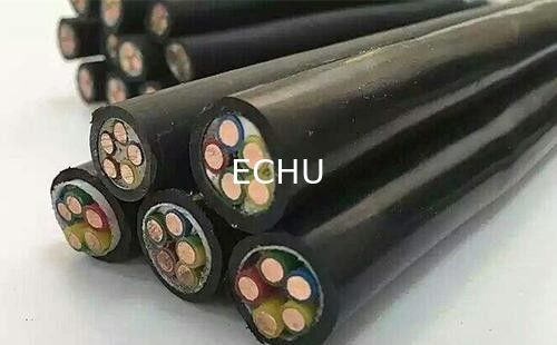 Good price ECHU 0.6/1KV Copper core PVC insulated PVC sheathed flexible power cable (YJVR) online