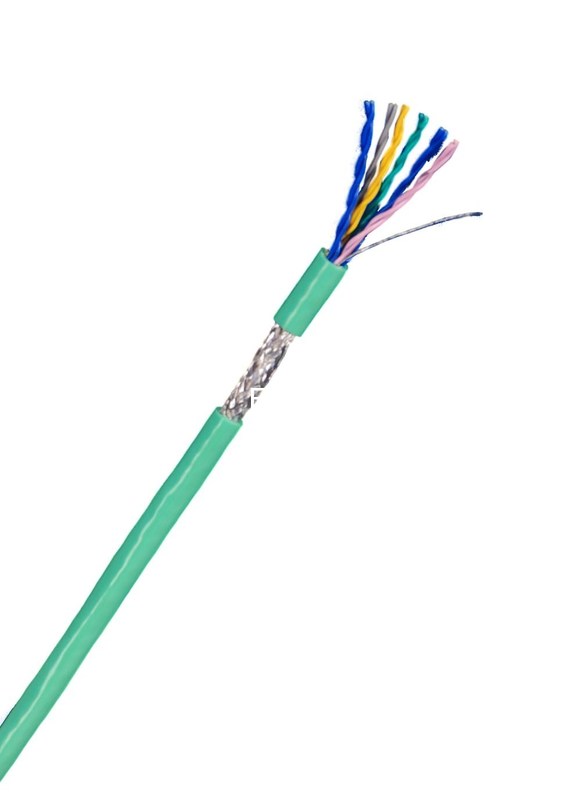 RoHS UL2586 PVC Double Insulated Copper Wire Multi Core Shield Cable