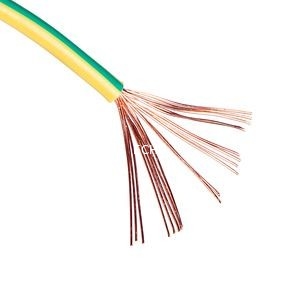 Good price ROHS PVC Electrical  Earth Cable  UL1007 16AWG 300V with UL certificate with Yellow/Green Color  ECHU Cable online