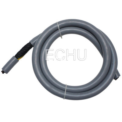 Good price ECHU Drag Chain Cable CE Certificated EKM62383 6x0.5 in Grey/black/orange color, 600V drag chain cable online