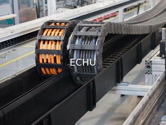 Good price ECHU Drag Chain Cable CE Certificated EKM62383 4x0.34 in Grey/black/orange color, 600V drag chain cable online