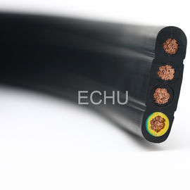 Good price Flat Flexible Traveling Cable for Crane or Conveyor in Black Jacket online