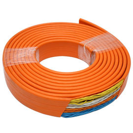 Good price Flat Flexible Traveling Cable for Elevator with CE certificate TVVB 48x0.75 with Special PVC Jacket online
