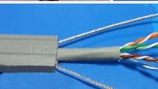 Good price Flat Traveling TV Cable for Elevator with CE certificate TVVBG-STP CAT6E Type with Special PVC Jacket online