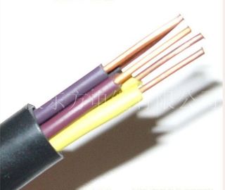 Good price PVC Insulation Flexible Round Control Cable KVV 450/750V in black color online