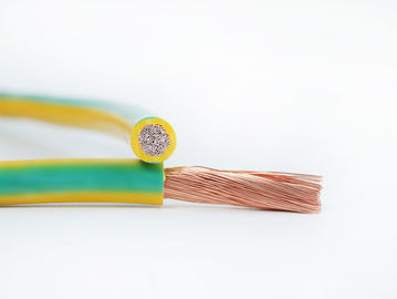 Good price 300V 105℃ UL wire UL1569 Electrical Cable with UL certificated 12AWG with Yellow/Green Color online